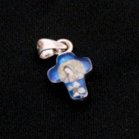 Sterling Silver Cross Pendant (0.75" x 0.5")