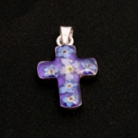 Sterling Silver Cross Pendant (0.75" x 1")