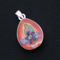 Sterling Silver Pendant (1.25" x 0.75")